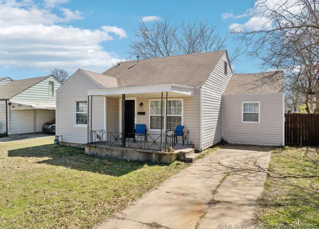 Property at 332 E Zion St, Tulsa, OK 74106, 3 beds, 2 baths