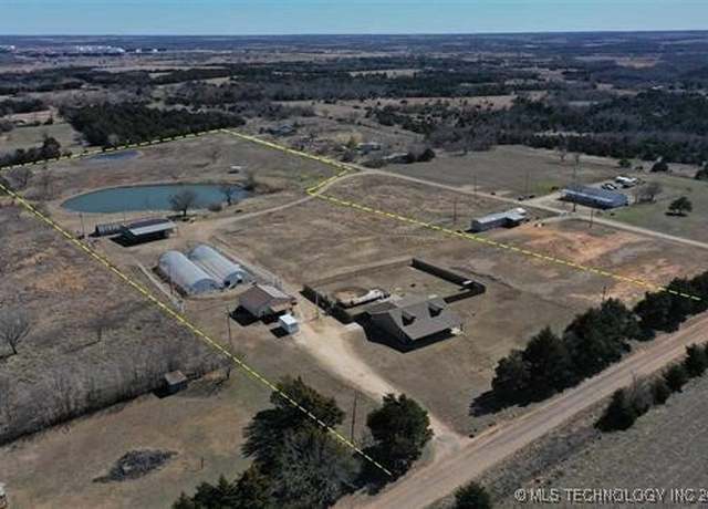 Property at 740384 S 3480 Rd, Cushing, OK 74023, 4 beds, 2 baths