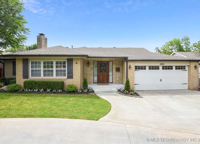 Property at 4010 S Utica Ave, Tulsa, OK 74105, 3 beds, 2 baths