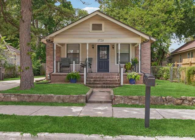 Property at 1720 N Elgin Ave, Tulsa, OK 74106, 3 beds, 2 baths