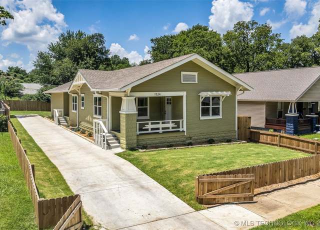 Property at 1524 N Main St, Tulsa, OK 74106, 3 beds, 2 baths