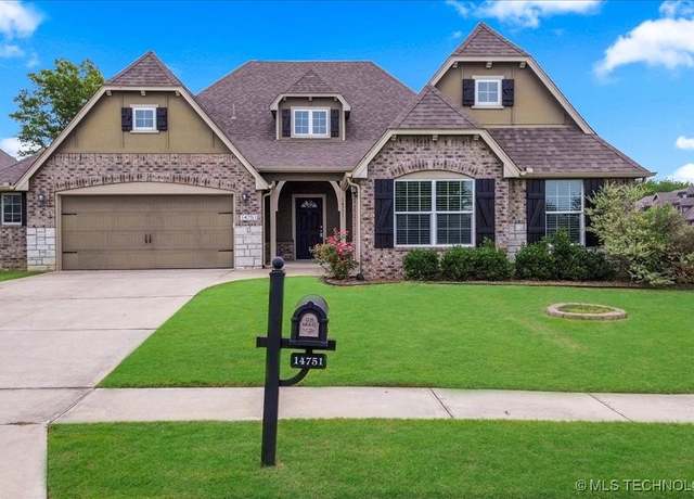 Property at 14751 S Urbana Ave, Bixby, OK 74008, 5 beds, 3 baths