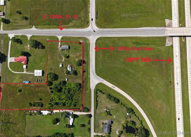 Property at 13901 E 126th St N, Collinsville, OK 74021