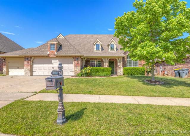 Property at 13408 S 19th Pl, Bixby, OK 74008, 6 beds, 3 baths