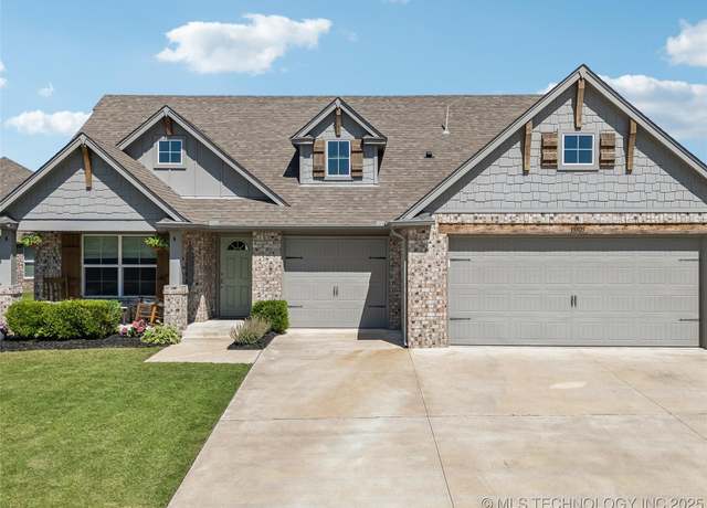 Property at 13309 S 19th Ct, Bixby, OK 74008, 4 beds, 2 baths