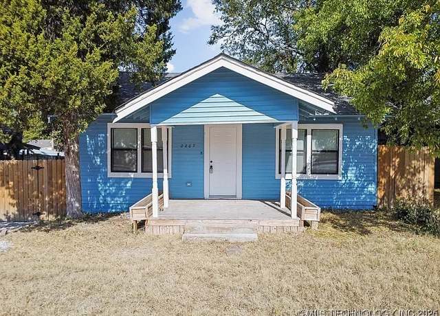 Property at 2807 E 3rd St, Tulsa, OK 74104, 2 beds, 1 bath