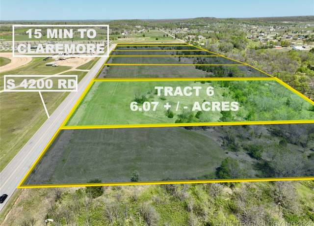 Property at 06 S 4200 Rd, Claremore, OK 74017