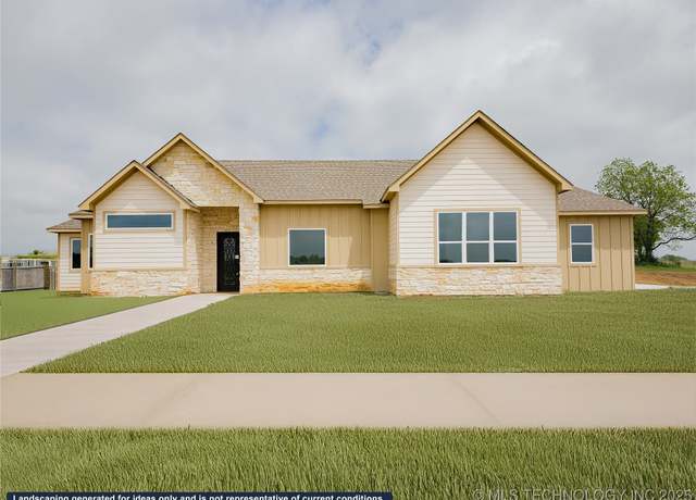 Property at 211 Vaughn Ln, Calera, OK 74730, 5 beds, 3 baths