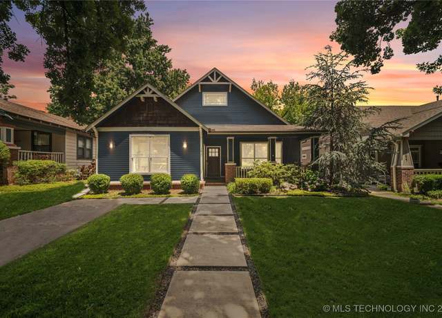 Property at 1617 S St Louis Ave, Tulsa, OK 74120, 3 beds, 2.5 baths