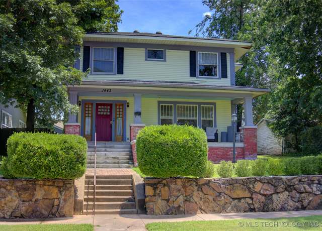 Property at 1443 S Elwood Ave, Tulsa, OK 74119, 4 beds, 1 bath