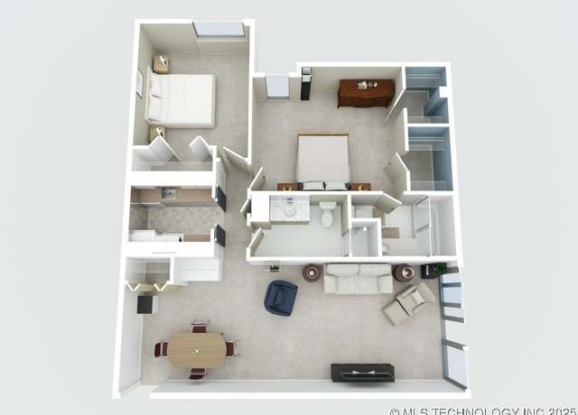Property at 1502 S Boulder Ave Unit 16F, Tulsa, OK 74119, 2 beds, 2 baths