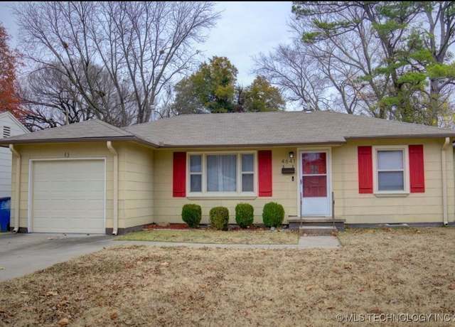 Property at 4641 S Troost Ave, Tulsa, OK 74105, 2 beds, 1 bath