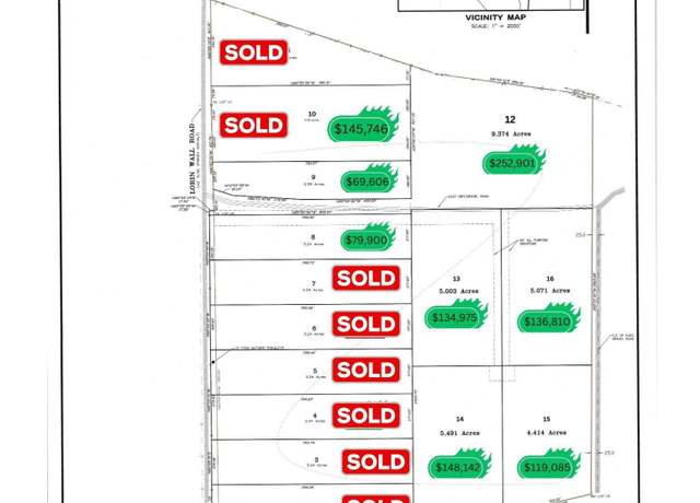 Property at Tract 15 Lorin Wall Rd, Holden, LA 70774