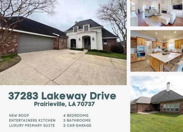 Property at 13583 Lakeway Dr, Prairieville, LA 70769, 4 beds, 3 baths