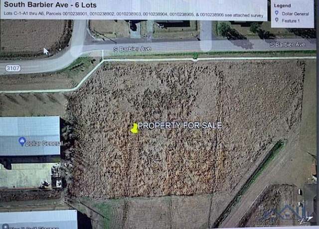 Property at TBD South Barbier Ave, Thibodaux, LA 70301