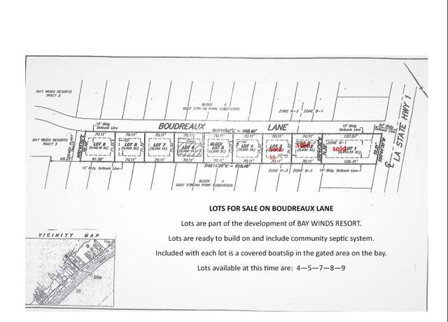 Property at Lot 7 Boudreaux Ln, Grand Isle, LA 70358