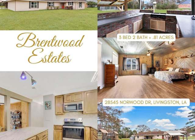 Property at 28545 Norwood Dr, Livingston, LA 70754, 3 beds, 2 baths