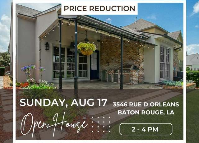 Property at 3546 Rue D Orleans, Baton Rouge, LA 70810, 4 beds, 2.5 baths
