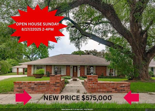 Property at 3616 S Lakeshore Ave, Baton Rouge, LA 70808, 4 beds, 2.5 baths