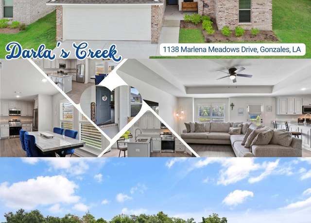 Property at 1138 Marlena Meadows Dr, Gonzales, LA 70737, 3 beds, 2 baths
