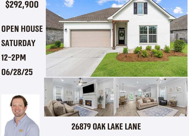 Property at 26879 Oak Lake Ln, Denham Springs, LA 70726, 4 beds, 2.5 baths