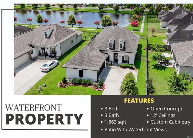 Property at 43233 Meadow Grove Dr, Prairieville, LA 70769, 3 beds, 3 baths