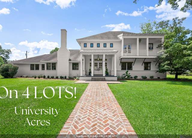 Property at 6136 Chandler Dr, Baton Rouge, LA 70808, 5 beds, 4.5 baths