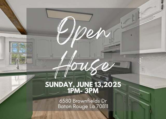 Property at 6580 Brownfields Dr, Baton Rouge, LA 70811, 4 beds, 3 baths