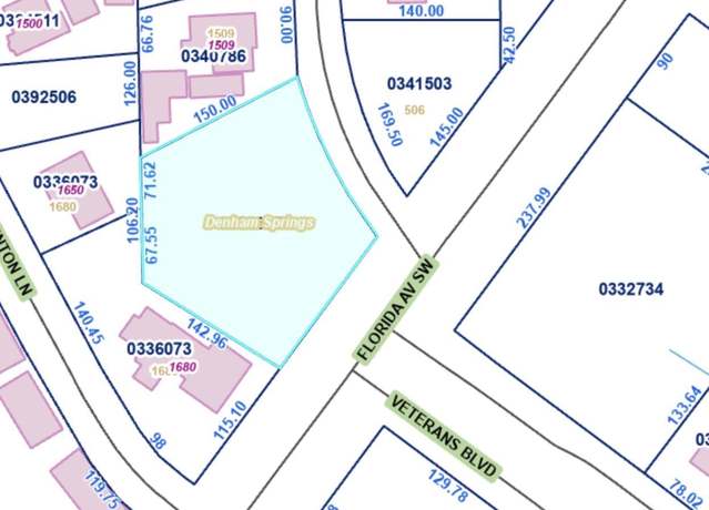 Property at TBD La Hwy 190, Denham Springs, LA 70726