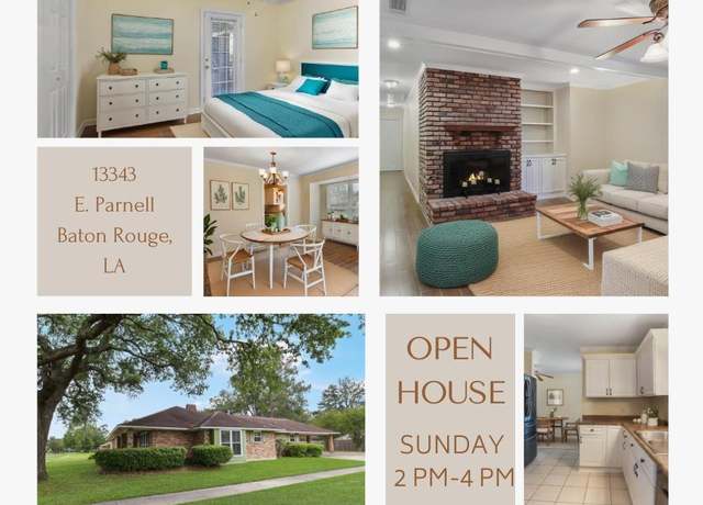 Property at 13343 E Parnell Ave, Baton Rouge, LA 70815, 4 beds, 3 baths