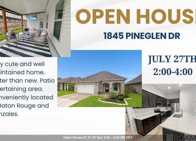 Property at 1845 Pineglen Dr, St Gabriel, LA 70776, 3 beds, 2 baths