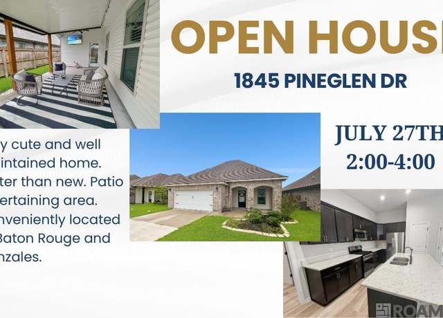 Property at 1845 Pineglen Dr, St Gabriel, LA 70776, 3 beds, 2 baths