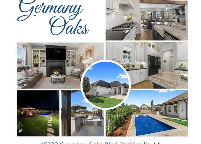 Property at 15223 Germany Oaks Blvd, Prairieville, LA 70769, 3 beds, 2.5 baths