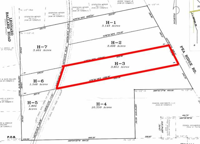Property at TBD H-3 Pea Ridge Rd, Albany, LA 70711