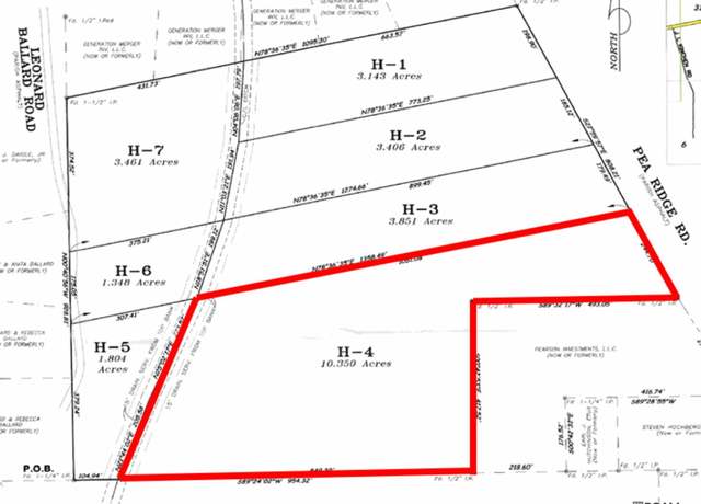 Property at TBD H-4 Pea Ridge Rd, Albany, LA 70711