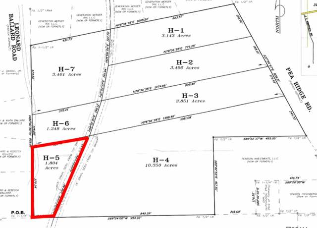 Property at TBD H-5 Pea Ridge Rd, Albany, LA 70711