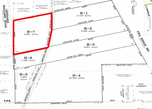 Property at TBD H-7 Pea Ridge Rd, Albany, LA 70711