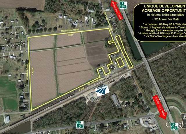 Property at 0 Horseshoe Rd, Schriever, LA 70395