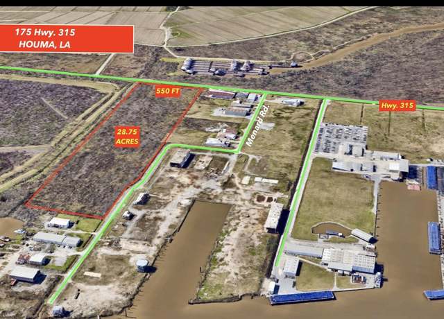 Property at 175 Hwy. 315, Bayou Dularge Rd, Houma, LA 70363