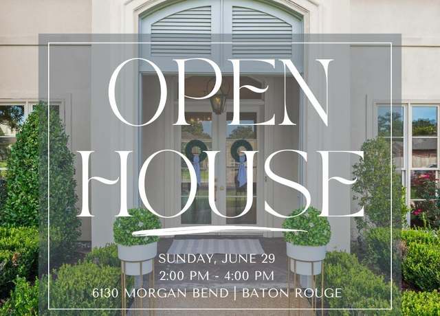 Property at 6130 Morgan Bend Dr, Baton Rouge, LA 70820, 4 beds, 4 baths