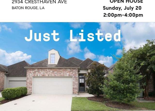 Property at 2934 Cresthaven Ave, Baton Rouge, LA 70810, 3 beds, 2 baths