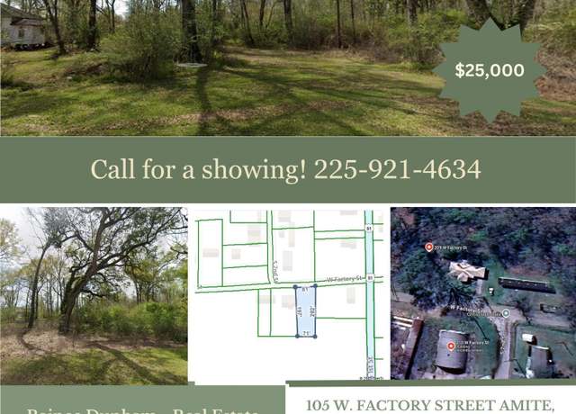 Property at 209 W Factory St, Amite, LA 70422
