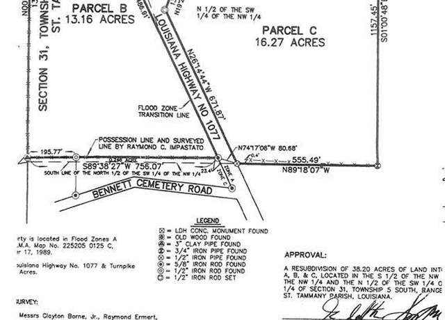 Property at La Hwy 1077, Folsom, LA 70437