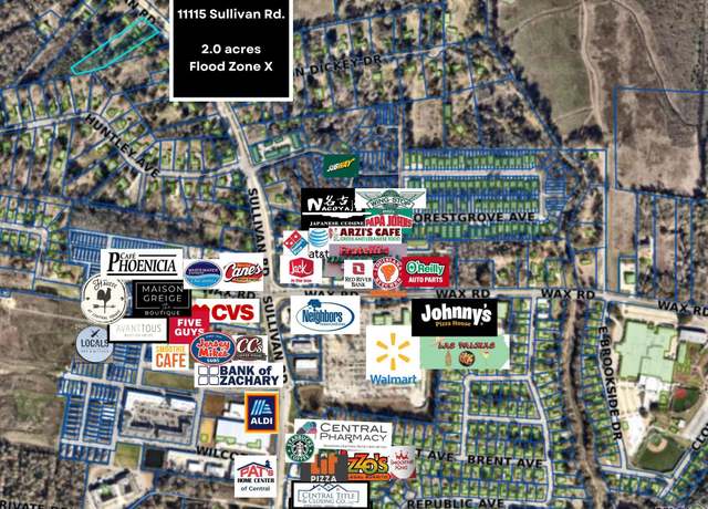 Property at 11115 Sullivan Rd, Central, LA 70818