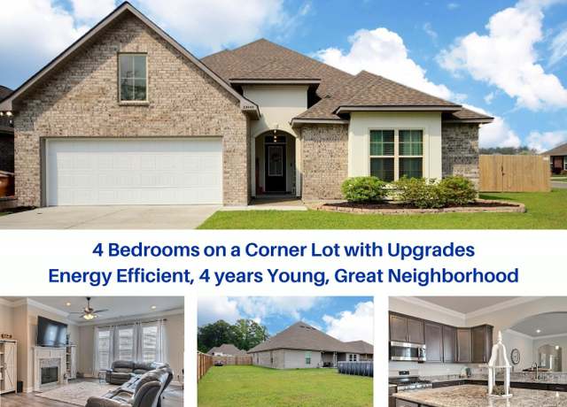 Property at 23455 Odette Ave, Denham Springs, LA 70726, 4 beds, 2 baths