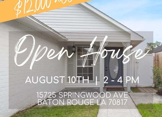 Property at 15725 Springwood Ave, Baton Rouge, LA 70817, 3 beds, 2 baths
