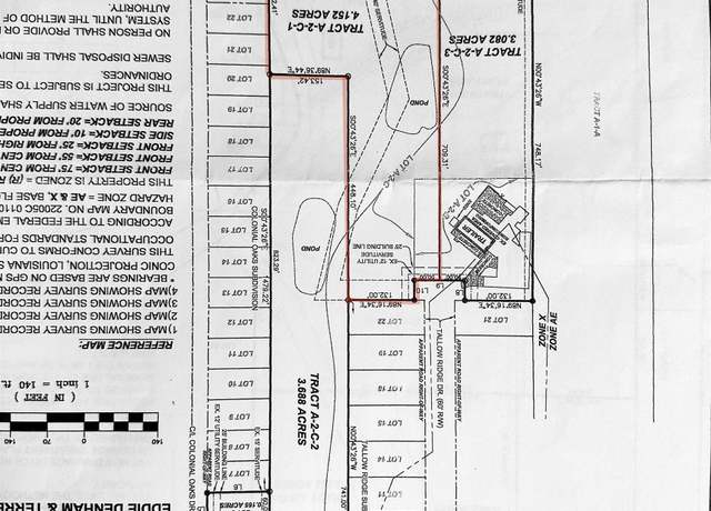 Property at A-2-C-1 Tallow Ridge Dr, Gonzales, LA 70737