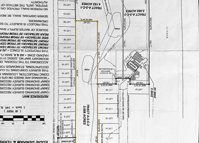Property at A-2-C-2 Bayou Narcisse, Gonzales, LA 70737