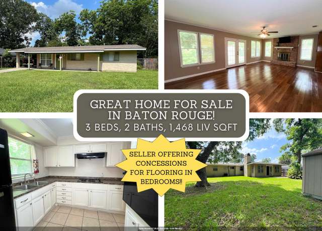 Property at 3584 Courtland Dr, Baton Rouge, LA 70814, 3 beds, 2 baths
