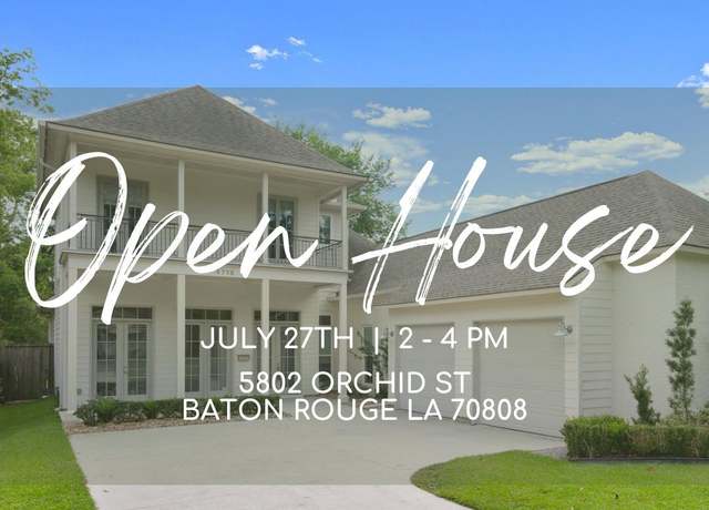 Property at 4718 Orchid St, Baton Rouge, LA 70808, 4 beds, 3 baths